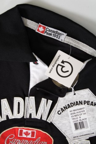 Мъжка тениска Canadian Peak, Размер S, Цвят Черен, Цена 52,00 лв.