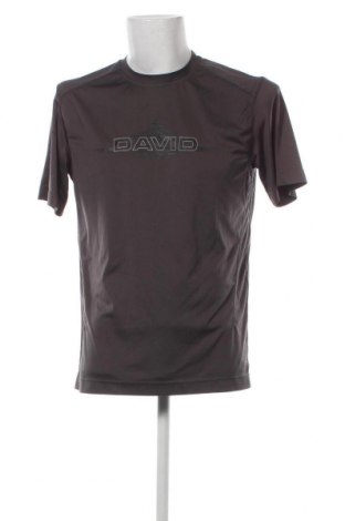 Мъжка тениска DAVID, Размер L, Цвят Сив, Цена 13,00 лв.