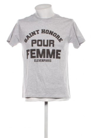 Herren T-Shirt Eleven Paris, Größe M, Farbe Grau, Preis € 18,23