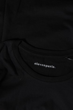 Мъжка тениска Eleven Paris, Размер L, Цвят Черен, Цена 27,20 лв.