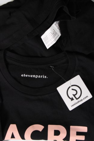 Herren T-Shirt Eleven Paris, Größe S, Farbe Schwarz, Preis 35,05 €