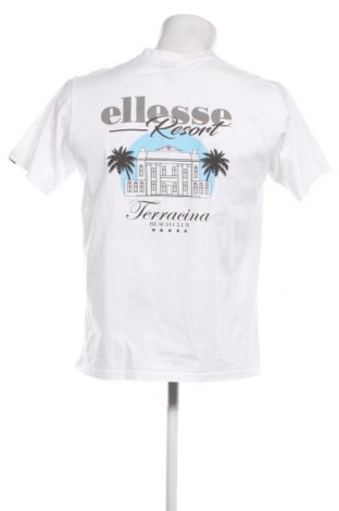 Herren T-Shirt Ellesse, Größe M, Farbe Weiß, Preis 14,95 €