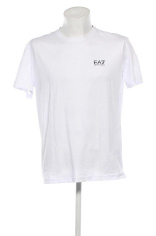 Мъжка тениска Emporio Armani, Размер XXL, Цвят Бял, Цена 144,40 лв.
