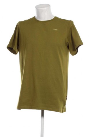 Мъжка тениска G-Star Raw, Размер XL, Цвят Зелен, Цена 54,00 лв.