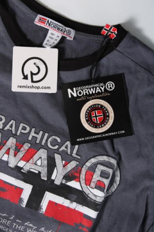 Ανδρικό t-shirt Geographical Norway, Μέγεθος M, Χρώμα Γκρί, Τιμή 35,05 €