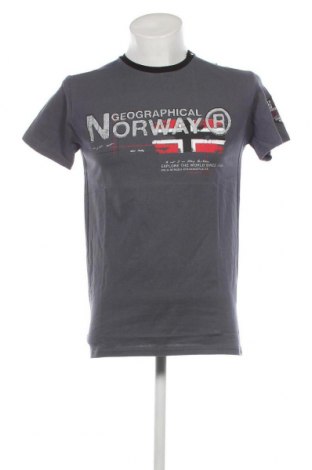 Herren T-Shirt Geographical Norway, Größe M, Farbe Grau, Preis 31,55 €