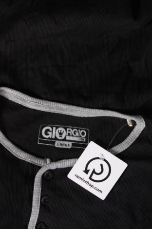Ανδρικό t-shirt Giorgio, Μέγεθος L, Χρώμα Μαύρο, Τιμή 7,32 €