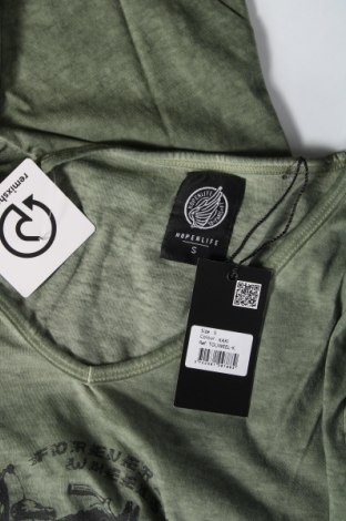 Мъжка тениска Hopenlife, Размер S, Цвят Зелен, Цена 69,00 лв.