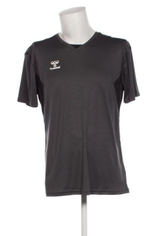 Мъжка тениска Hummel, Размер XL, Цвят Сив, Цена 34,00 лв.