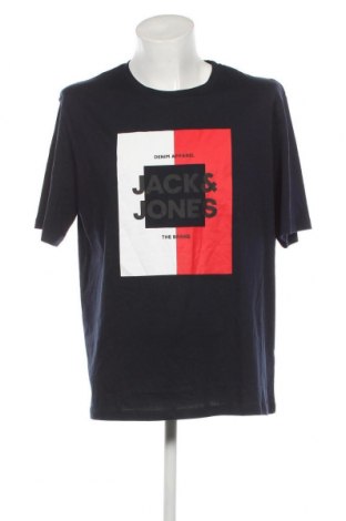 Herren T-Shirt Jack & Jones, Größe XXL, Farbe Blau, Preis 13,92 €