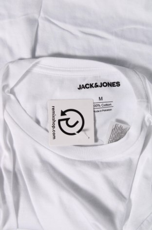 Tricou de bărbați Jack & Jones, Mărime M, Culoare Alb, Preț 88,82 Lei