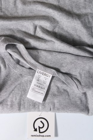 Мъжка тениска Livergy, Размер M, Цвят Сив, Цена 13,00 лв.