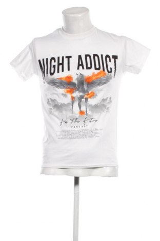 Pánske tričko  NIGHT ADDICT, Veľkosť XS, Farba Biela, Cena  14,95 €