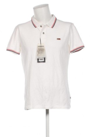 Ανδρικό t-shirt Napapijri, Μέγεθος XXL, Χρώμα Λευκό, Τιμή 31,55 €