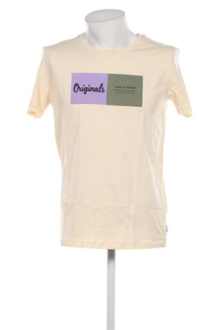 Ανδρικό t-shirt Originals By Jack & Jones, Μέγεθος M, Χρώμα  Μπέζ, Τιμή 13,92 €