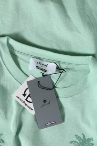Мъжка тениска Sinned x ABOUT YOU, Размер L, Цвят Зелен, Цена 29,00 лв.