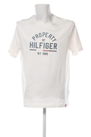 Мъжка тениска Tommy Hilfiger, Размер L, Цвят Бял, Цена 68,00 лв.