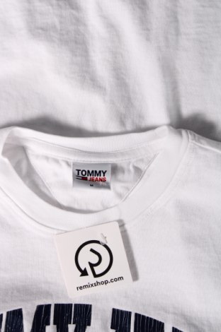 Herren T-Shirt Tommy Jeans, Größe M, Farbe Weiß, Preis 35,05 €