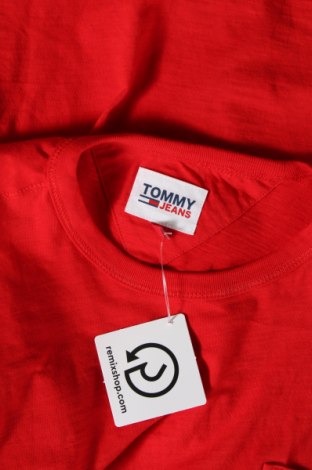 Pánské tričko  Tommy Jeans, Velikost S, Barva Červená, Cena  818,00 Kč