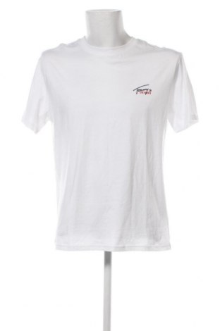 Ανδρικό t-shirt Tommy Jeans, Μέγεθος M, Χρώμα Λευκό, Τιμή 31,55 €