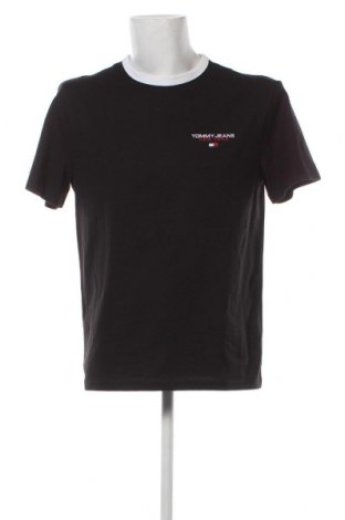 Ανδρικό t-shirt Tommy Jeans, Μέγεθος M, Χρώμα Μαύρο, Τιμή 31,55 €