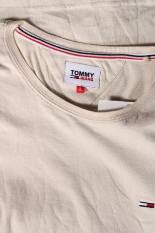 Мъжка тениска Tommy Jeans, Размер XL, Цвят Бежов, Цена 68,00 лв.