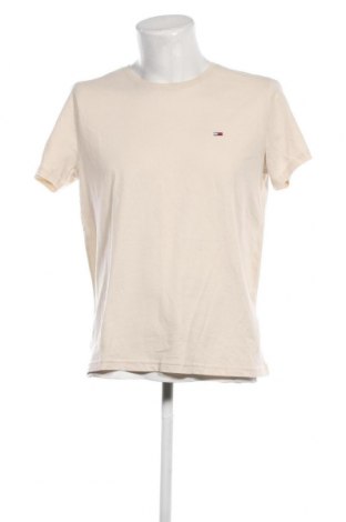 Ανδρικό t-shirt Tommy Jeans, Μέγεθος XL, Χρώμα  Μπέζ, Τιμή 31,55 €