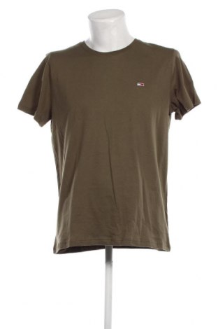 Pánské tričko  Tommy Jeans, Velikost XL, Barva Zelená, Cena  986,00 Kč