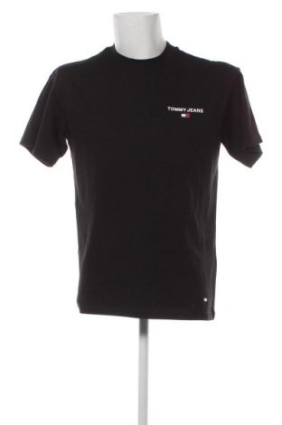 Herren T-Shirt Tommy Jeans, Größe S, Farbe Schwarz, Preis 35,05 €