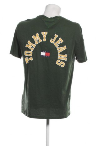 Tricou de bărbați Tommy Jeans, Mărime M, Culoare Verde, Preț 190,13 Lei