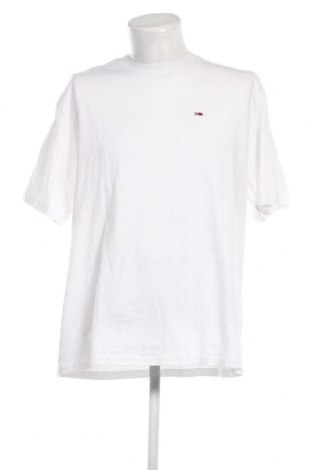 Мъжка тениска Tommy Jeans, Размер L, Цвят Бял, Цена 68,00 лв.