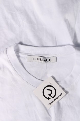 Мъжка тениска Trussardi, Размер L, Цвят Бял, Цена 68,00 лв.