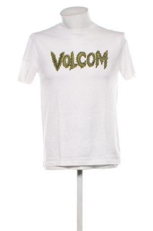 Herren T-Shirt Volcom, Größe S, Farbe Weiß, Preis 26,80 €