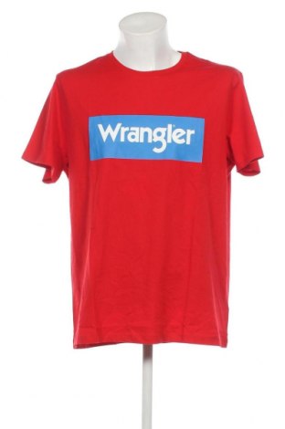 Herren T-Shirt Wrangler, Größe XXL, Farbe Rot, Preis 26,80 €