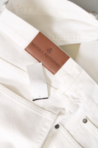Herren Jeans Brooks Brothers, Größe L, Farbe Weiß, Preis € 19,69
