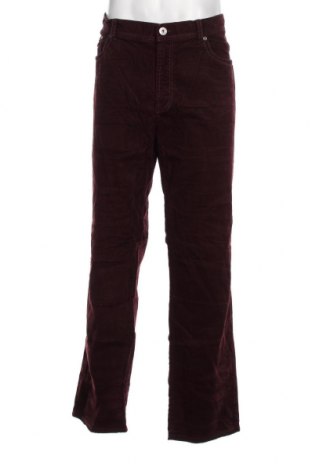 Pantaloni raiați de bărbați, Mărime XL, Culoare Roșu, Preț 35,29 Lei