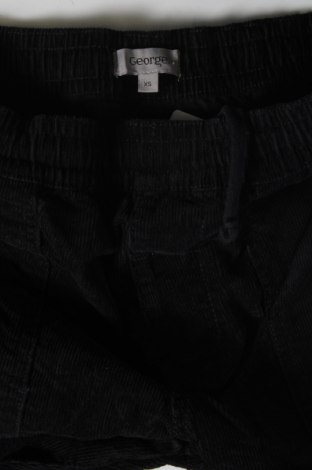 Ανδρικό κοτλέ παντελόνι George, Μέγεθος S, Χρώμα Μαύρο, Τιμή 4,13 €