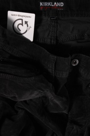 Ανδρικό κοτλέ παντελόνι Kirkland, Μέγεθος L, Χρώμα Γκρί, Τιμή 4,13 €