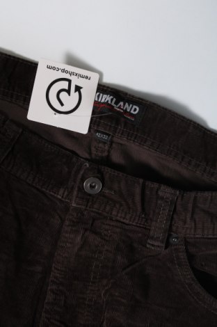 Pantaloni raiați de bărbați Kirkland, Mărime XL, Culoare Maro, Preț 35,29 Lei