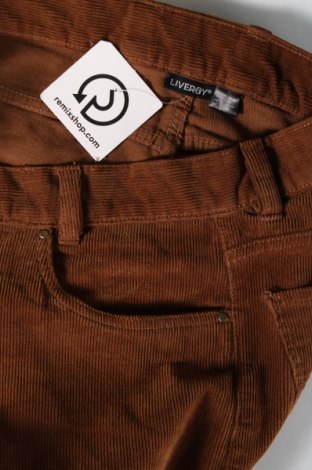 Pantaloni raiați de bărbați Livergy, Mărime M, Culoare Bej, Preț 95,39 Lei