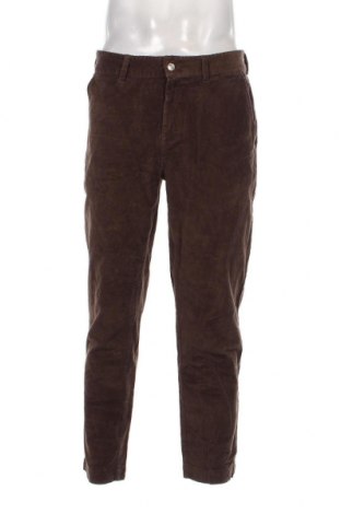 Pantaloni raiați de bărbați Mads Norgaard, Mărime L, Culoare Maro, Preț 223,68 Lei
