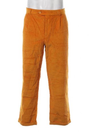 Pantaloni raiați de bărbați Netto, Mărime M, Culoare Galben, Preț 26,71 Lei