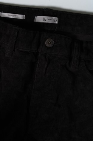 Ανδρικό κοτλέ παντελόνι Tu, Μέγεθος L, Χρώμα Μαύρο, Τιμή 3,77 €