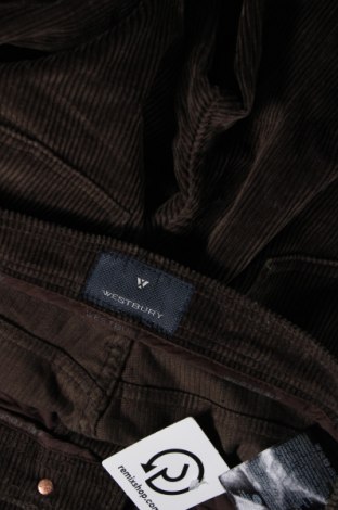 Ανδρικό κοτλέ παντελόνι Westbury, Μέγεθος L, Χρώμα Καφέ, Τιμή 17,94 €