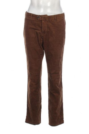 Pantaloni raiați de bărbați Zilton, Mărime M, Culoare Maro, Preț 223,68 Lei