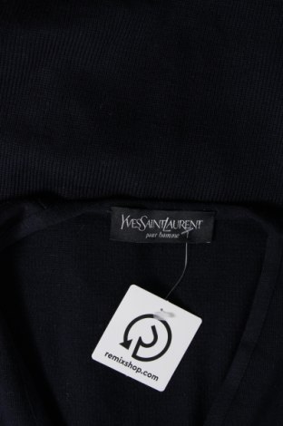 Męska kamizelka Yves Saint Laurent, Rozmiar XL, Kolor Niebieski, Cena 764,45 zł