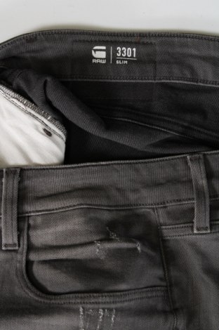 Мъжки къс панталон G-Star Raw, Размер XL, Цвят Сив, Цена 110,00 лв.