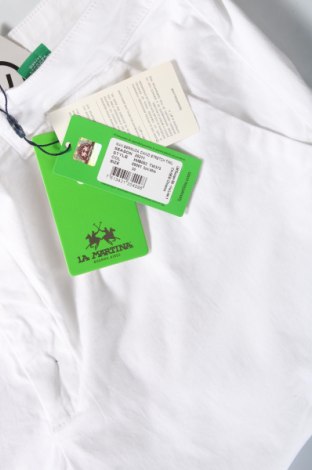 Ανδρικό κοντό παντελόνι La Martina, Μέγεθος XL, Χρώμα Λευκό, Τιμή 51,80 €