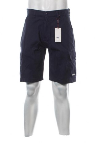 Pantaloni scurți de bărbați Lambretta, Mărime M, Culoare Albastru, Preț 190,79 Lei