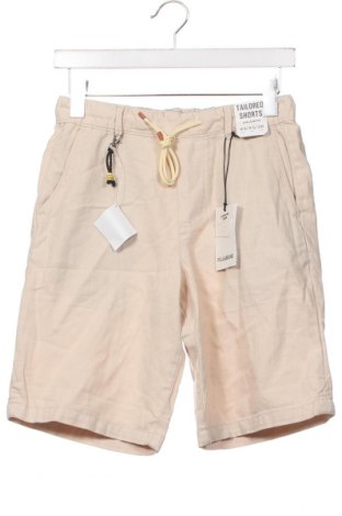 Мъжки къс панталон Pull&Bear, Размер XS, Цвят Бежов, Цена 14,00 лв.